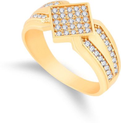 mahi creation Stainless Steel, Copper Gold Plated Ring