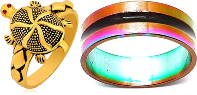 Dynamic Retail Global Set 1 Ring for Men & Women, Multicolor Alloy Ring
