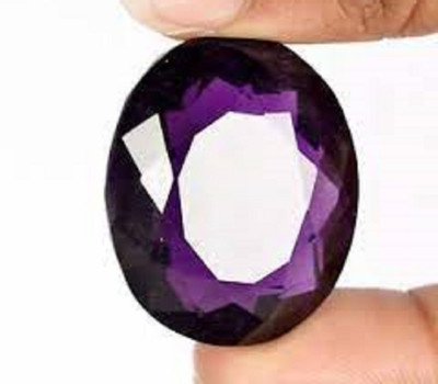 Sidharth Gems Sidharth Gems 5.25 Ratti 4.00 Carat Natural Amethyst Loose Gemstone Stone Amethyst Ring