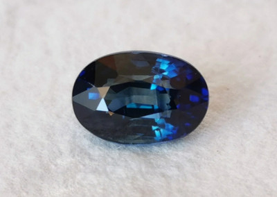 VishvMa 9.25 ratti neelam gemstone for men and women with lab certified Stone Sapphire Ring