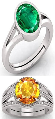 BHAIRAW GEMS Stainless Steel Ring