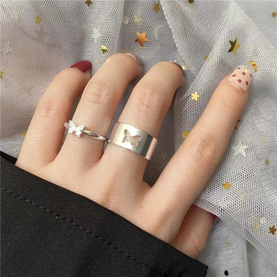 house of common couple rings Alloy Ring Set