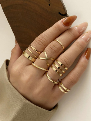TheVineGirl Alloy Ring Set