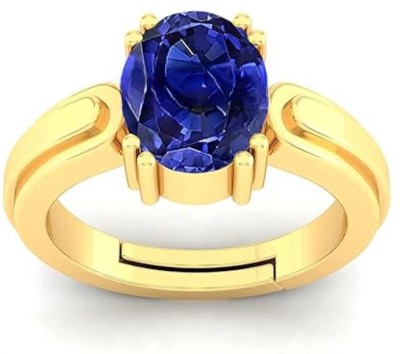 Sidhi shree Brass Sapphire Ring