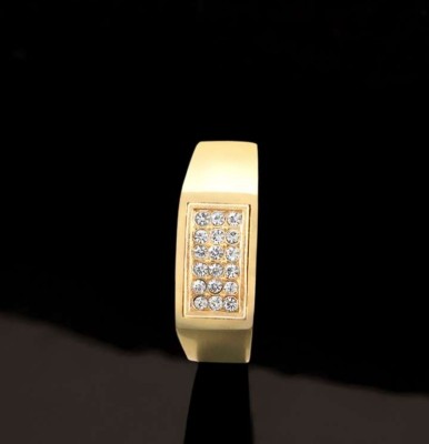 house of common VEDANSH ENTERPRISES STYLISH GOLD,SILVER &TITANIUM PLATED RINGS Brass Zircon Gold Plated Ring