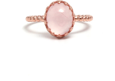 MayraCreationss RING Sterling Silver Quartz Ring