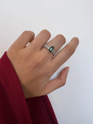 Carillon Jewelry Niya Ring Sterling Silver Peridot Ring