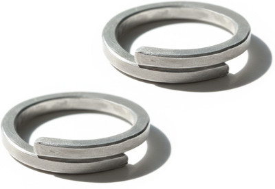 Mumchief Unisex Adjustable Ranga Ring Everyday Wear Finger Ring For Pooja, Hawan (2 Pcs) Resin Ring