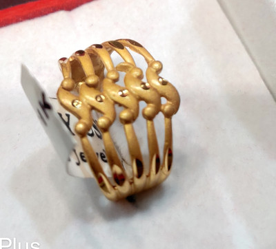 ANANYA CREATIONS Metal Gold Plated Ring
