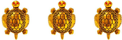 Dynamic Retail Global TURTLE RING Yellow 3 Alloy Ring