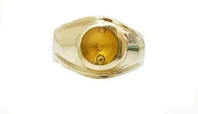 lilagems Ashtadhatu Paramani Gold Plated Mercury Brass Gold Plated Ring Brass Gold Plated Ring