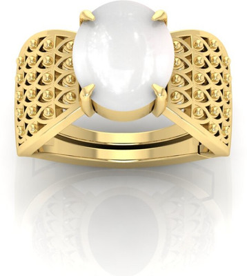Pranjal Gems Stone Moonstone Ring