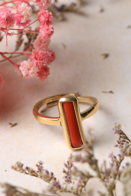 RSPR Alloy Gold Plated Ring