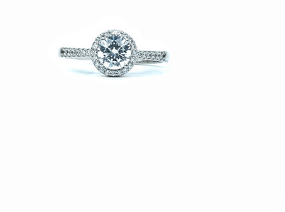 SHAAVA Sterling Silver Zircon Sterling Silver Plated Ring
