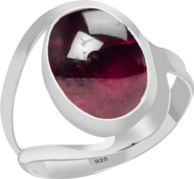 Meadows Rings For Women Sterling Silver Garnet Ring