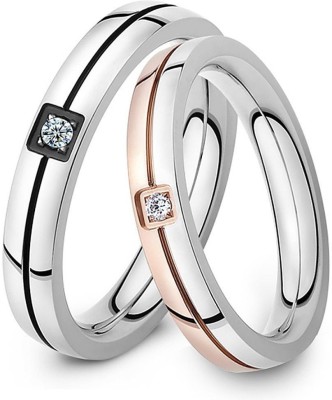 SMJ love couple ring Metal Cubic Zirconia Ring Set