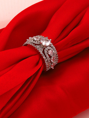 Bhagya Lakshmi elegant AD Stone bracelet Alloy Ring