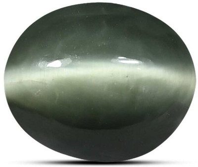 MAHADEVDEPSTORE 6 Ratti Natural Cat's Eye / Lehsunia Gemstone With lab certified Stone Stone Cat's Eye Ring