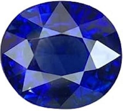 SIDHGEMS 11.25 Ratti 10.25 Crt Ceylon Blue Sapphire/Neelam/Nilam Natural Gemstone Sapphire Stone