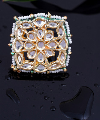 Silvermerc Designs Brass Gold Plated Ring