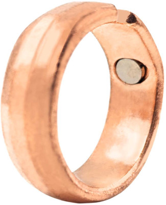 shinde exports pure adjustable plain copper magnetic ring Copper Ring
