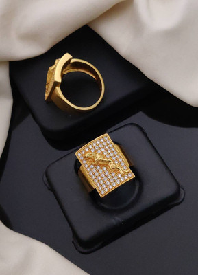 GORASH CREATION JR-55_17 Alloy Gold Plated Ring