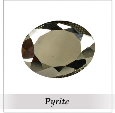 SVGAJ Pyrite Stone 10.5 Ratti with Lab Report & Guarantee Certificate Stone Ring
