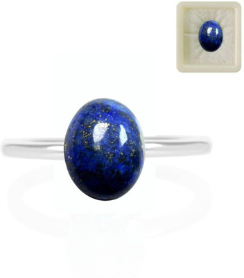 JewelryGift Natural Lapis Lazuli Gemstone Cabochon Oval Shape 5.25 Ratti 5 Carat for Stone Lapis Lazuli Ring