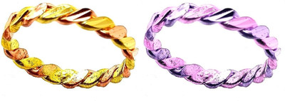 Dynamic Retail Global Set 1 Ring for Men & Women, Purple Alloy Ring