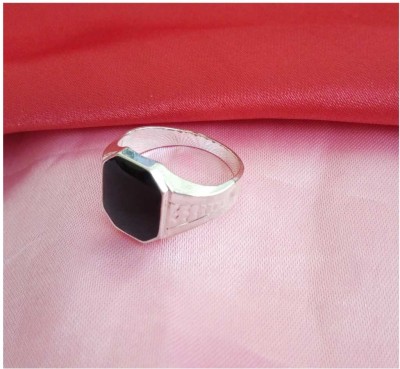 Ceylonmine01 ring ringring Alloy Agate Silver Plated Ring