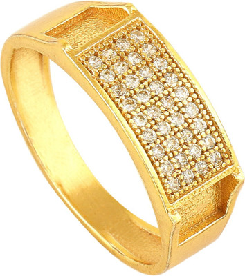 mahi creation Brass Diamond Ring