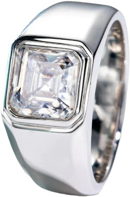 MAME CREATION Brass Cubic Zirconia Gold Plated Ring