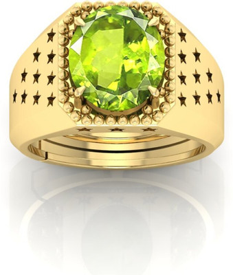 Pranjal Gems Stone Peridot Ring