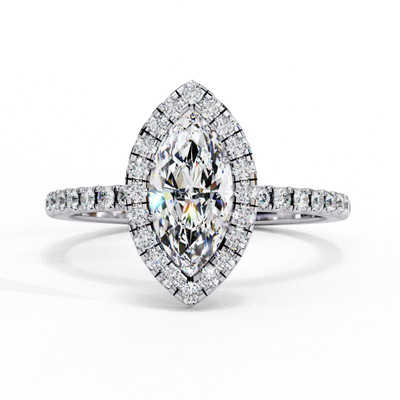 KUBER GEMS AND JEWEL 925 Sterling Silver CZ Ring for Women | Rhodium Plated Tarnish Free | Silver Silver Plated Ring