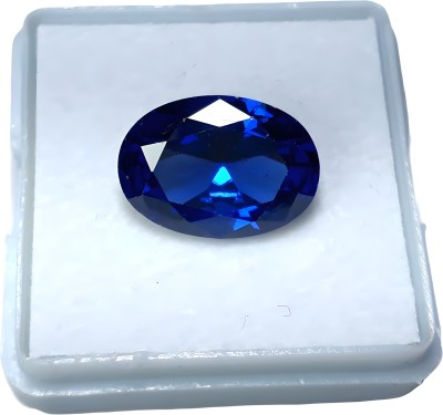 MAHADEVDEPSTORE Loose 8 Ratti Blue American Diamond Original Stone Certified Stone Stone Cubic Zirconia Ring
