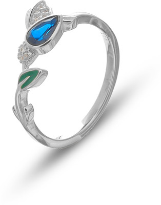 TASSYA Silver Sterling Silver Plated Ring
