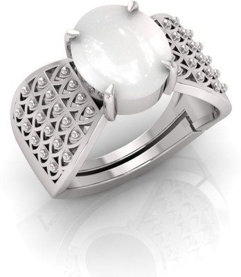 TODANI JEMS Stone Moonstone Silver Plated Ring