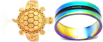 Dynamic Retail Global Set 1 Ring for Men & Women, Multicolor Alloy Ring