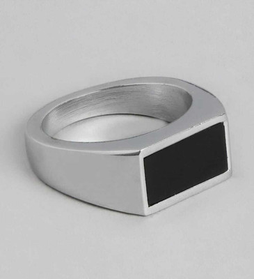 JMAATRCHAAYA PIYUSH ENTERPRISES STYLISH GOLD,SILVER&TITANIUM PLATED RINGS Alloy Sterling Silver Plated Ring