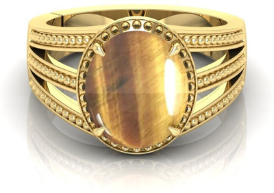 Pranjal Gems Stone Brass Plated Ring