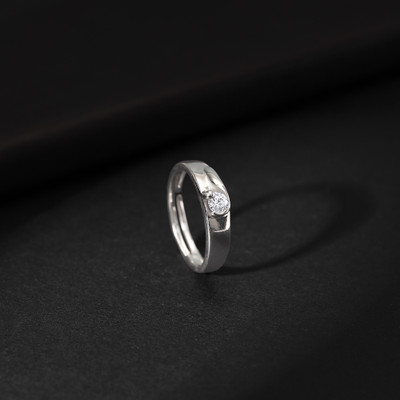 GIVA 925 Silver Fibonacci Ring For Him Sterling Silver Zircon Silver Plated Ring