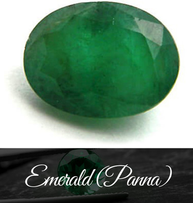 SVGAJ Zambian Emerald Gemstone 9 Ratti with Lab Report & Guarantee Certificate | Panna Stone Emerald Ring