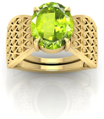 Pranjal Gems Stone Peridot Ring