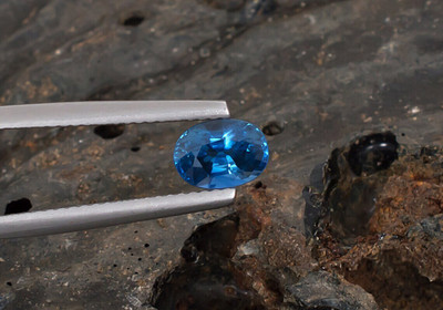 VishvMa Stone Sapphire Ring