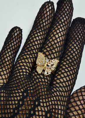 Achyuta Ring 07 Brass Gold Plated Ring