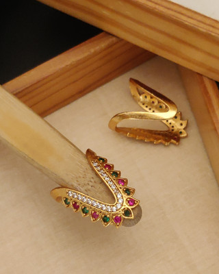 bettar think VANKI RING FOR Brass Gold Plated Ring