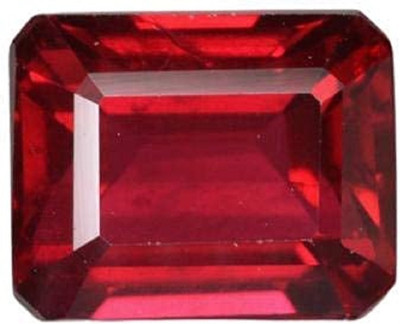 SIDHGEMS 8.25 Ratti 7.00 Crts Natural A+ Quality Manik Ruby Red Stone Original Certified Ruby Stone