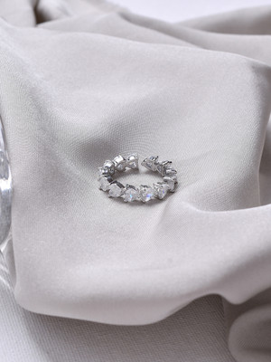 Joker & Witch ebony silver ring Alloy Ring