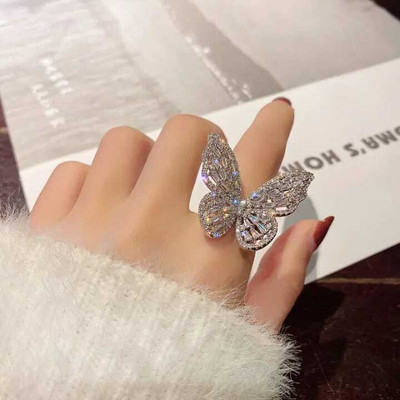 amar traders silver ring for girl Alloy Silver Plated Chain Ring - Single Finger