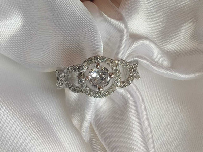 YA Glitz Stylish Party Wear Finger Stone Ring